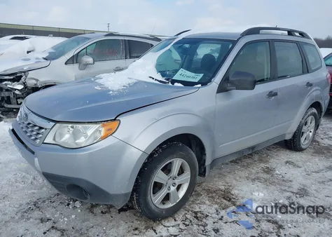 2013 Subaru Forester 2.5X from USA, damaged, VIN JF2SHABC4DH428578